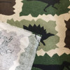 Dinosaurs in Camo Green | Premier Prints | Home Decor Fabric | 54W | By the Yard