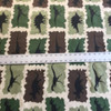 Dinosaurs in Camo Green | Premier Prints | Home Decor Fabric | 54W | By the Yard