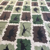 Dinosaurs in Camo Green | Premier Prints | Home Decor Fabric | 54W | By the Yard