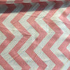 Light Pink and White Chevron | Premier Prints | Home Decor Fabric | 54 Wide