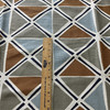 Modern Diamonds in Gray, Blue, Brown | Premier Prints Home Decor Fabric | 54 W