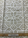 Gold and White Geometric | Premier Prints | Home Decor Fabric | 54 Wide | BTY