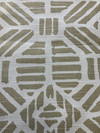 Gold and White Geometric | Premier Prints | Home Decor Fabric | 54 Wide | BTY