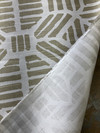 Gold and White Geometric | Premier Prints | Home Decor Fabric | 54 Wide | BTY