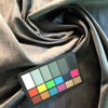 Dark Taupe Satin Crushed Velvet | Heavyweight Upholstery Fabric | 54 Wide | BTY