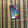 Plaid with Quilted Diamonds Red / Green | Upholstery Fabric | 54 W | By the Yard