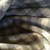 Light and Dark Gray Checked Plaid | Heavyweight Upholstery Fabric | 54 Wide