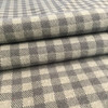 Light and Dark Gray Checked Plaid | Heavyweight Upholstery Fabric | 54 Wide
