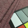 Grape and Pink Woven Diamonds | Upholstery Fabric | 54 Wide | By the Yard | Soft