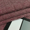 Grape and Pink Woven Diamonds | Upholstery Fabric | 54 Wide | By the Yard | Soft