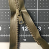 29 Inch Tan Separating Jacket Zipper | HEAVY DUTY Molded Plastic Chain Zipper