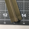 29 Inch Tan Separating Jacket Zipper | HEAVY DUTY Molded Plastic Chain Zipper