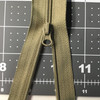 29.5 Inch Light Army Green non-Separating  Zipper | Single Pull |