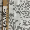 Large Scale Damask Gray / White | Home Decor Fabric | Premier Prints | 45 Wide