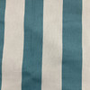 Vertical Stripes Turquoise / White | Home Decor Fabric | Premier Prints | 45 W