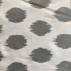 Ikat Dots Gray and White | Home Decor Fabric | Premier Prints | 45” Wide | BTY