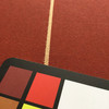 Burgundy with Thin Beige Stripes | Slipcover / Drapery Fabric | 54 Wide | BTY