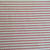 Red / Tan Ticking Striped Fabric | Slipcovers / Drapery | 54 Wide | By the Yard
