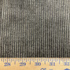 Dark Brown Striped Weave Chenille Fabric | Heavyweight Upholstery | 54 W | BTY