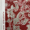 Scrollwork Damask | Home Decor Fabric | Red / Gray | Lacefield | 54 Wide | BTY