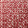 Modern Bohemian | Home Decor Canvas Fabric | Red and Natural | Lacefield | 54W