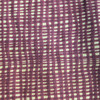 Maroon and Tan Artsy Windowpane Check Printed Cotton Fabric / Lightweight  Home Decor/ Printed Canvas/ Sold by the Yard / 54 Inch Wide