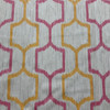 Ikat Geometric | Pink / Orange | Home Decor Fabric | 45 Wide | By the Yard