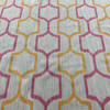 Ikat Geometric | Pink / Orange | Home Decor Fabric | 45 Wide | By the Yard
