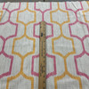 Ikat Geometric | Pink / Orange | Home Decor Fabric | 45 Wide | By the Yard