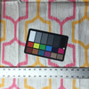 Ikat Geometric | Pink / Orange | Home Decor Fabric | 45 Wide | By the Yard