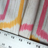 Ikat Geometric | Pink / Orange | Home Decor Fabric | 45 Wide | By the Yard