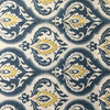 Damask in Blue / Gray / Gold | Home Decor Fabric | Mill Creek Fabric | 54 Wide