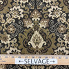 Magic Carpet by Waverly | Brown Damask | Drapery Fabric | 54 Wide | By the Yard