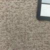 Speckled Brown on Taupe Chenille Fabric | Heavyweight Upholstery | 54 Wide | BTY
