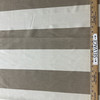 Light and Dark Beige Vertical Stripes | Indoor / Outdoor Fabric | Upholstery / Drapery | 54 Wide | By the Yard