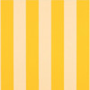 5702-0000 | Beaufort Yellow and White 6 bar Striped  Sunbrella | 46 Inch | Marine And Awning Fabric