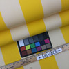 5702-0000 | Beaufort Yellow and Off White 6 bar Striped  Sunbrella | 46 Inch | Marine And Awning Fabric