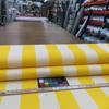 5702-0000 | Beaufort Yellow and Off White 6 bar Striped  Sunbrella | 46 Inch | Marine And Awning Fabric