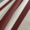 4985-0000 | Havelock Brick Striped  Sunbrella | 46 Inch | Marine And Awning Fabric