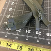 26" Molded Plastic Zipper - 2 pulls | Foliage Green  | YKK Brand | Military | Bags