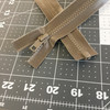 31" Separating Zipper | Tan | Molded Plastic | YKK Brand | Jackets