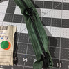 47" 3-pull Metal Zipper | Sage Green  | Military | Bag Zipper