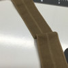1" Fold over Elastic Binding | Light Coyote Tan | Milspec | Soft | For Apparel / Headlamps / Headbands