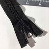 25" Separating Coil Zipper | Black | YKK Brand | Jackets