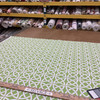 Lime Green / White Links | Indoor / Outdoor Fabric | 54”  Wide | By the Yard
