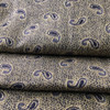 Brown Paisley Flourish | Slipcover / Upholstery Fabric | 54 Wide | By the Yard