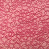 Magenta Circles w/ Pink Rib Knit Fabric | Lightweight Polyester | Apparel Dresses Pants Skirts