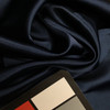 indigo blue poly satin fabric
