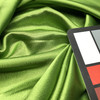 chartreuse green poly satin fabric