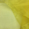 bright yellow organza fabric